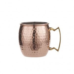 CANECA COBRE MARTELADA MOSCOW C/ASA 47CL