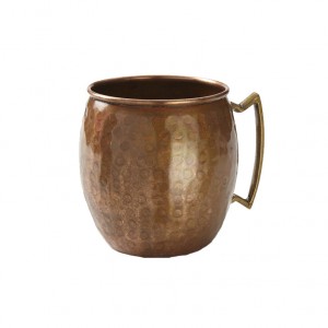 CANECA COBRE MARTELADA ANTIQUE MOSCOW C/ASA 41CL