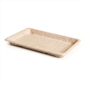 BASE SUSHI BIONIC CASTANHO 23.5X15.5X2CM PACK 50UN