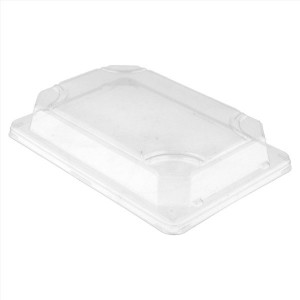 TAMPA P/BASE SUSHI 17X12X3.2CM PACK 50UN