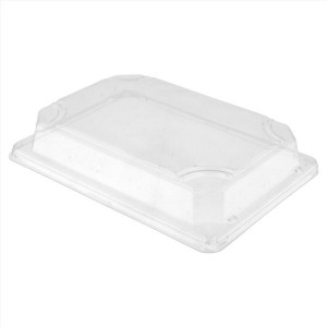 TAMPA P/BASE SUSHI 19X13.6X3.2CM PACK 50UN