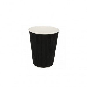 DOUBLE WALL BLACK PAPER CUP 360ML PACK 1000UN