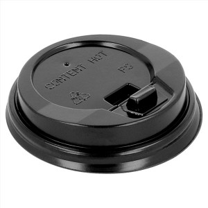 PS BLACK COVER FOR CUP 120ML PACK 1000UN