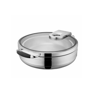 CHAFING DISH BURANO ELECTRIC/ROUND INDUCTION 6.8LT