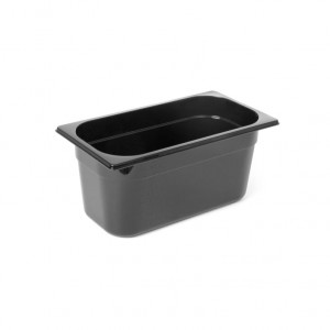CONTAINER PP BLACK GN1/3 150MM