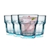 ROCK BAR LOUNGE 27CL BLUE ON THEROCKS GLASS 418940 - BORMIOLI - 8411712759735