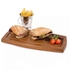 TABUA MADEIRA ACACIA C/RASGO 36X18CM 7301 - PALMA & PALMA - 8412487029405