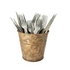 BALDE GALVANIZADO 14X10X12.4CM 2825 - PALMA & PALMA - 8412487022574