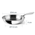 FRIGIDEIRA INOX TRICHEF Ø24CM 60854 - LACOR - 8414271608544