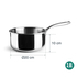 CAÇAROLA INOX TRICHEF C/CABO C/T Ø20XH10CM 3LT 60862 - LACOR - 8414271608629