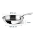 FRIGIDEIRA INOX TRICHEF Ø16CM 60846 - LACOR - 8414271608469