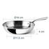 FRIGIDEIRA INOX TRICHEF Ø18CM 60848 - LACOR - 8414271608483