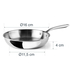 FRIGIDEIRA INOX TRICHEF Ø20CM 60850 - LACOR - 8414271608506