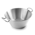CONICAL S.STEEL BOWL W/HANDLES ø50X21CM 30L 50850 - LACOR - 8414271508509
