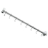 S.STEEL WALL HANGER W/6 HOOKS 40CM 60740 - LACOR - 8414271607400