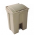 BALDE 60LT LATTE C/TAMPA BEGE PEDAL 770 - PALMA & PALMA - 5602146231598