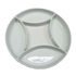 PRATO REDONDO 5 DIV 26CM 5005260 - VERBANO GOURMET - 5608268001217