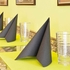 DOUBLE POINT BLACK NAPKIN 40X40CM PACK 1200UN - GARCIA DE POU - 18420499101863