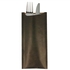 SAQUETA TALHERES PRETO C/GUARD 19.5X8.5CM PACK 250 - GARCIA DE POU - 18420499223206