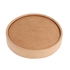 ICE CUP LID KRAFT 180ML Ø8.7CM PACK 50UN - GARCIA DE POU - 8420499233321