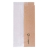 PACK OF 250 BAGS WITH WINDOW - ECO ‘JUST PAPER’ ROUND - 38 G/M² - 9 + 5.5 x 18 CM - NATURAL GREASEPROOF PAPER - GARCIA DE POU - 8420499231143