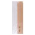 PACK OF 250 BAGS WITH WINDOW - ECO ‘JUST PAPER’ REGULAR - 40 G/M² - 9 + 5.5 x 26 CM - NATURAL GREASEPROOF PAPER - GARCIA DE POU - 8420499231150