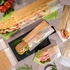 PACK OF 250 BAGS WITH WINDOW - ECO ‘JUST PAPER’ REGULAR - 40 G/M² - 9 + 5.5 x 30 CM - NATURAL GREASEPROOF PAPER - GARCIA DE POU - 8420499231167