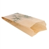 PACK OF 500 PAPER BAGS - ‘FEEL GREEN’ - 34 G/M² - 9 + 4 X 22 CM - NATURAL GREASEPROOF PAPER - GARCIA DE POU - 8420499147024