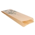 PACK OF 500 PAPER BAGS - ‘FEEL GREEN’ - 34 G/M² - 12 + 4 X 35 CM - NATURAL GREASEPROOF PAPER - GARCIA DE POU - 8420499147123