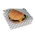 PACK OF 500 GREASEPROOF BAGS - OPEN ON 2 SIDES - FAST FOOD BLACK FITIPALDI - 32 G/M² - 17 x 18 CM - WHITE - GARCIA DE POU - 8420499186412