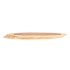 TABUA MADEIRA OVAL REBORDO NATURAL 51X20X2CM - GARCIA DE POU - 8420499208954