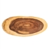 TABUA MADEIRA OVAL REBORDO NATURAL 51X20X2CM - GARCIA DE POU - 8420499208954