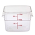 CAIXA MEDIDORA CAMWEAR TRANSP 1.9LT 2SFSCW135 - CAMBRO - 099511314171