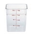 CAIXA MEDIDORA CAMWEAR TRANSP 7.6LT 8SFSCW135 - CAMBRO - 099511317561