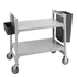 CESTA TALHERES 9.5LT P/CARRO SERVIÇO 3 ANDARES  - CAMBRO - 099511950195