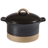 IGNEOUS BLACK POT W/LID Ø15.9XH7CM 57CL - CHURCHILL - 5034414430875