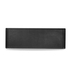 MELAMINE BUFFET BLACK RECTANGULAR TRAY 58X20CM - CHURCHILL - 5034414339918