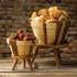 WOOD LARGE ROUND STAND 24X14.5CM ZCAWLRST1 - CHURCHILL - 5034414390520