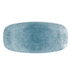 STUDIO PRINTS RAKU TOPAZ BLUE OBLONG PLATE 29.5CM  - CHURCHILL - 5034414405002