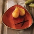 STONECAST SPICED ORANGE TRIANGLE PLATE 31.1CM - CHURCHILL - 5034414382624