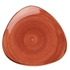 STONECAST ORANGE TRIANGLE PLATE 26.5CM SSOSTR101 - CHURCHILL - 5034414382617