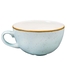 STONECAST DUCK EGG BLUE CAPPUCCINO CUP 46CL - CHURCHILL - 5034414372120