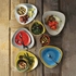 STONECAST MUSTARD SEED YELLOW TRIANGLE BOWL 18.5CM - CHURCHILL - 5034414405675