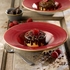 STONECAST BERRY RED WIDE RIM BOWL 24CM - CHURCHILL - 5034414400793