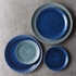 STONECAST PATINA COBALT BLUE PLATE 21.7CM - CHURCHILL - 5034414437805