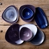 STONECAST PATINA COBALT BLUE TRIANGLE BOWL 15.3CM - CHURCHILL - 5034414437904
