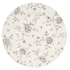 VINTAGE PRINTS GREY ROSE CHINTZ PLATE ø27.6CM - CHURCHILL - 5034414414806
