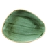 STONECAST SAMPHIRE GREEN PRATO TRIANGULAR 26X20CM - CHURCHILL - 5034414437645