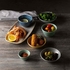 NOURISH OSLO BLUE BOWL 77CL Ø15.5XH7CM   - CHURCHILL - 5034414452204