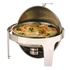 CHAFING DISH REDONDO W/ROLL TOP - PALMA & PALMA - 4891342362811